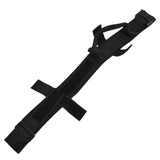 Traction Dog Collar with Buckle Nylon Iron Training Hunting Collar Pet Accessory for OutdoorBlack XL - Close-Up Angle