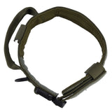 Traction Dog Collar with Buckle Nylon Iron Training Hunting Collar Pet Accessory for OutdoorGreen M