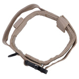 Traction Dog Collar with Buckle Nylon Iron Training Hunting Collar Pet Accessory for OutdoorKhaki XL