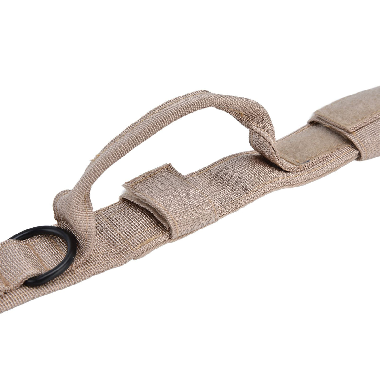Traction Dog Collar with Buckle Nylon Iron Training Hunting Collar Pet Accessory for OutdoorKhaki XL