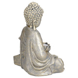 Home Buddha Garden Light Solar Powered Zen Buddha Garden Statue for Yard Garden Patio Deck - Low Angle