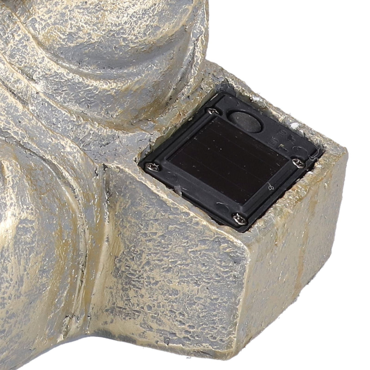 Home Buddha Garden Light Solar Powered Zen Buddha Garden Statue for Yard Garden Patio Deck