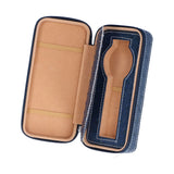 Watch Storage Box Ostrich Pattern Zippered Artificial Leather Watch Bag for Watch Holders Watch Maintenance Master - Extra Image