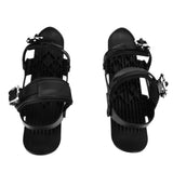 Mini Ski Shoes Short Nylon Stable Ski Skates for Winter Outdoor Sports Snowboard