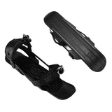 Mini Ski Shoes Short Nylon Stable Ski Skates for Winter Outdoor Sports Snowboard - Side View