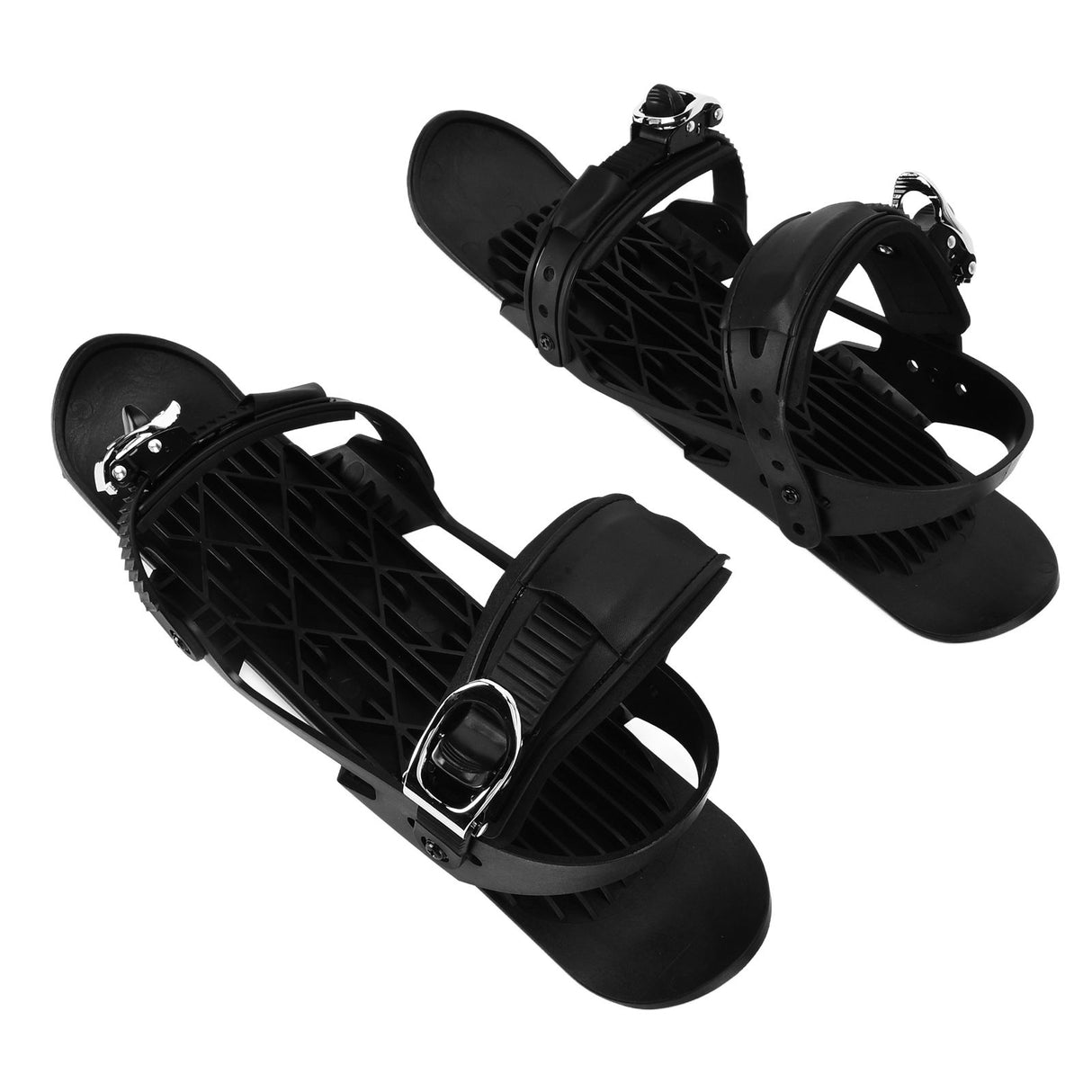 Mini Ski Shoes Short Nylon Stable Ski Skates for Winter Outdoor Sports Snowboard