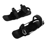 Mini Ski Shoes Short Nylon Stable Ski Skates for Winter Outdoor Sports Snowboard