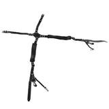 Camera Strap Dual Shoulder PU Leather Harness with D Rings Outdoor Photography Accessories