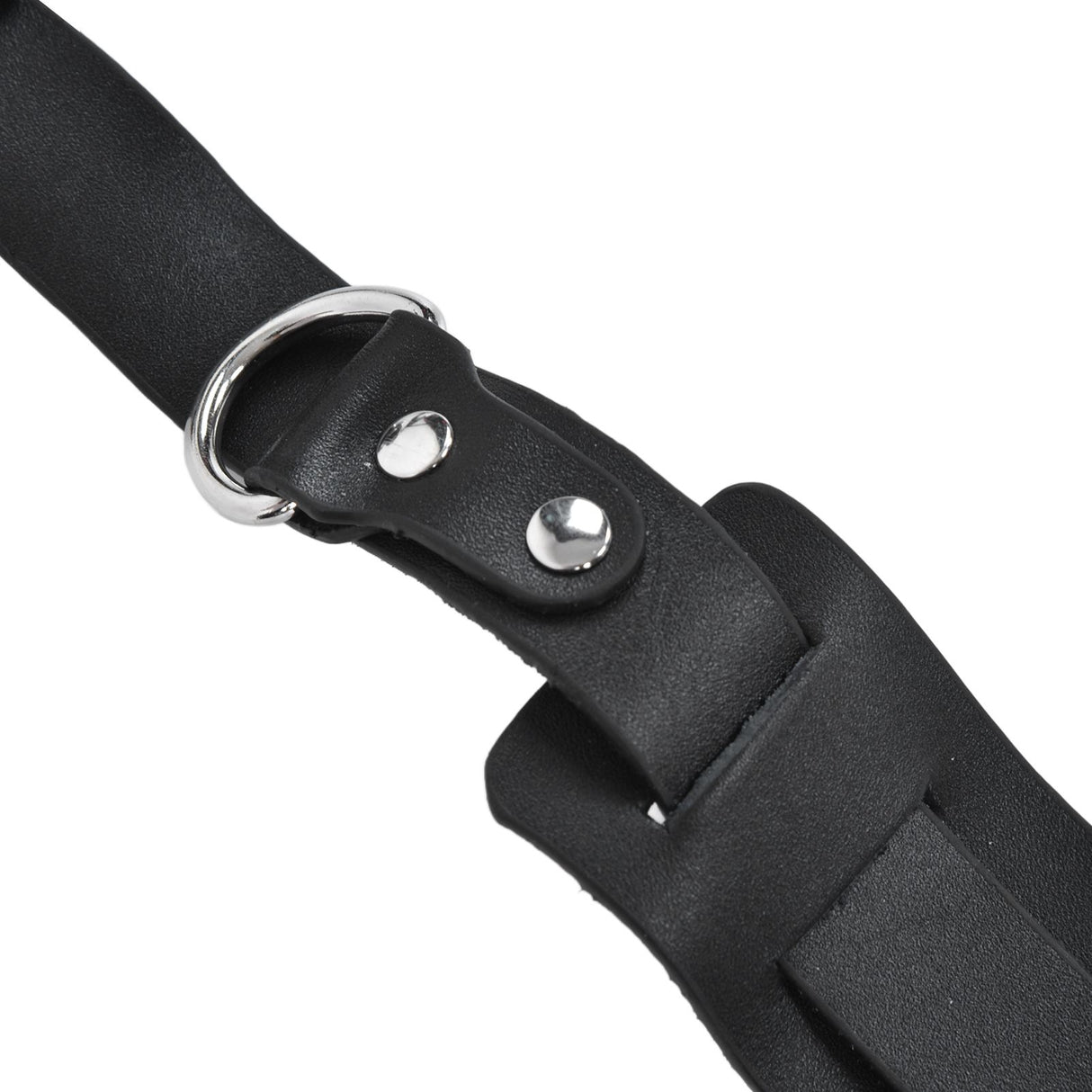 Camera Strap Dual Shoulder PU Leather Harness with D Rings Outdoor Photography Accessories