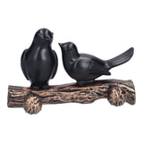 Coat Hook Resin Bird Key Hanger Wall Mounted Hat Towel Bag Hanger for Home Living Room KitchenMetallic Color