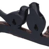 Coat Hook Resin Bird Key Hanger Wall Mounted Hat Towel Bag Hanger for Home Living Room KitchenMetallic Color - Extra Image