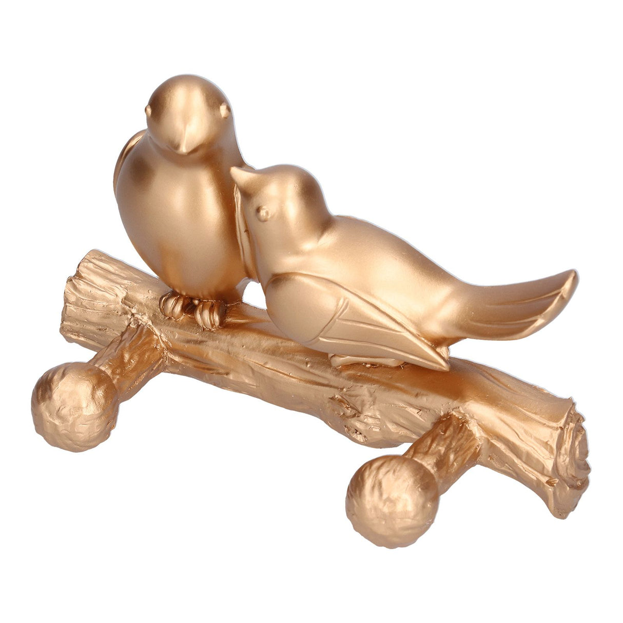 Coat Hook Resin Bird Key Hanger Wall Mounted Hat Towel Bag Hanger for Home Living Room KitchenGold