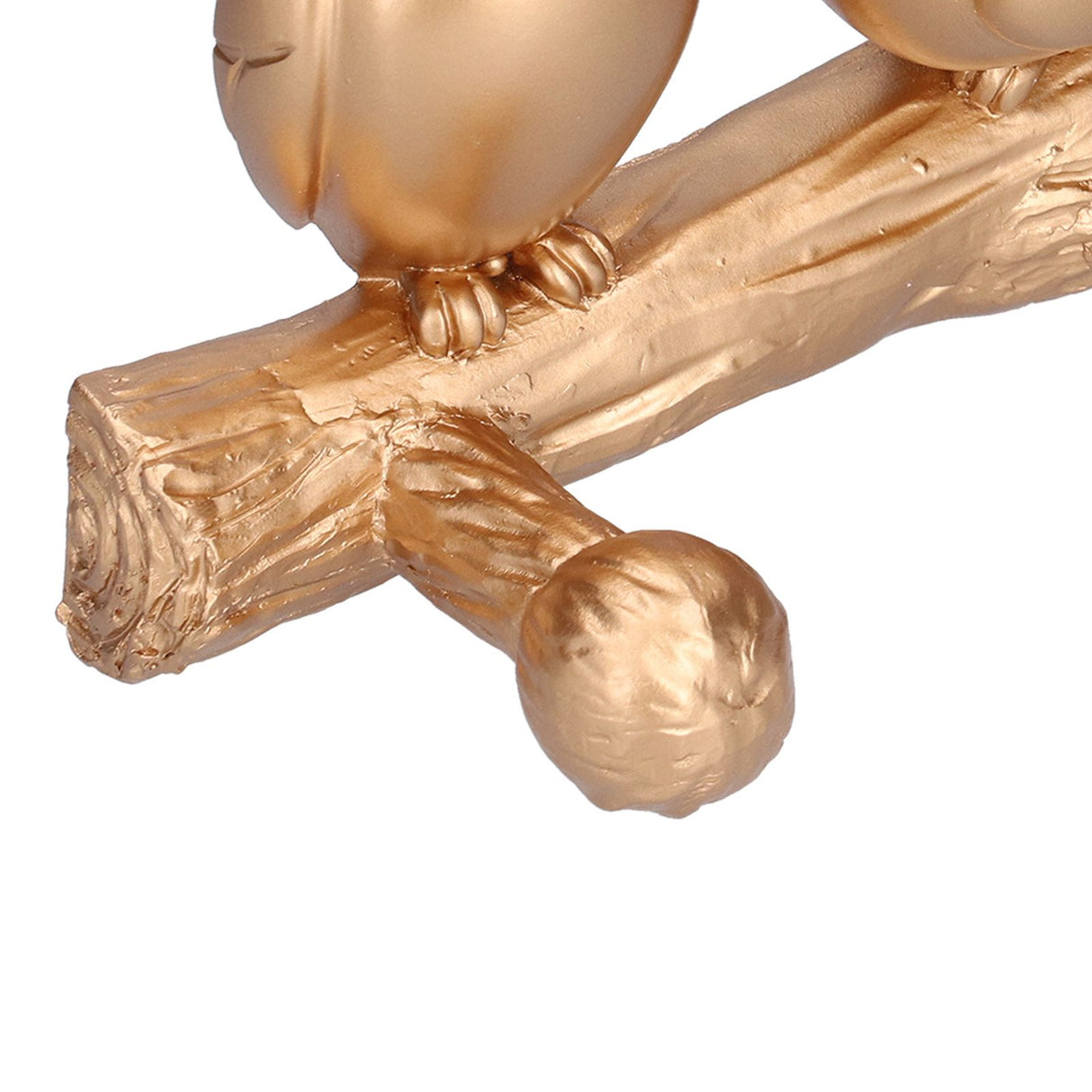 Coat Hook Resin Bird Key Hanger Wall Mounted Hat Towel Bag Hanger for Home Living Room KitchenGold