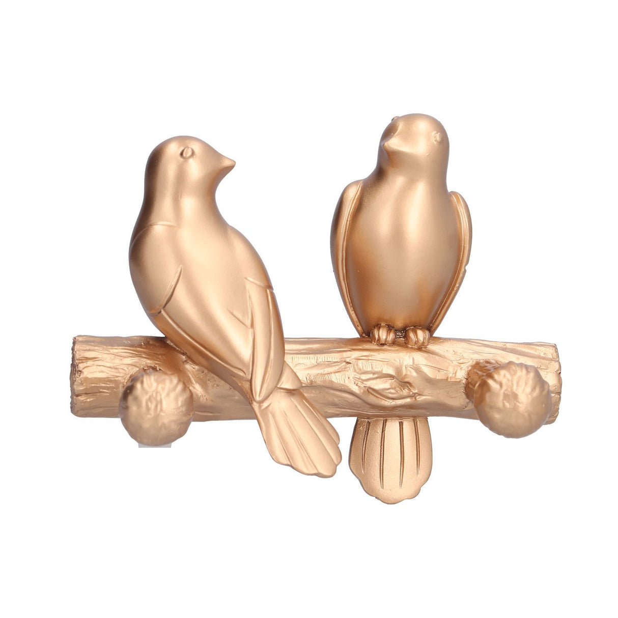 Decorative Hook Golden Bird Branch Wall Mounted Hook for Home Dining Room Kitchen Coffee ShopGold
