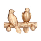 Decorative Hook Golden Bird Branch Wall Mounted Hook for Home Dining Room Kitchen Coffee ShopGold