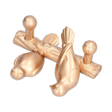 Decorative Hook Golden Bird Branch Wall Mounted Hook for Home Dining Room Kitchen Coffee ShopGold