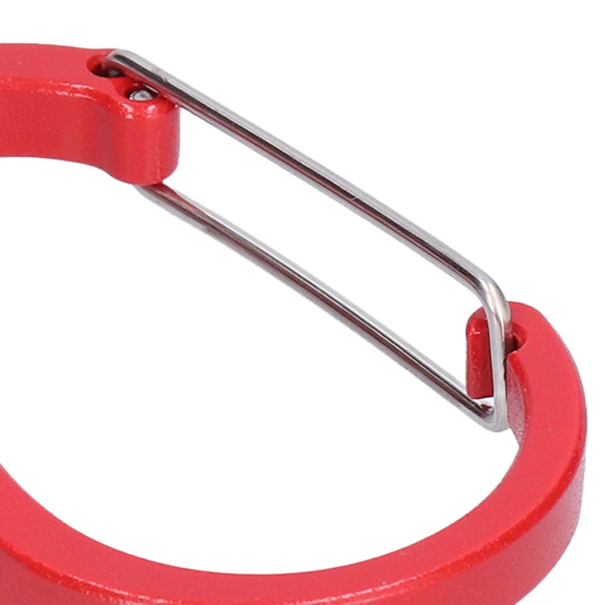 Climbing Carabiner D Type Carabiner Hook Aluminium Alloy Hanging Carabiner Clip for OutdoorRed