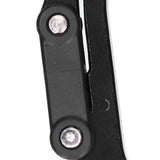 Climbing Carabiner D Type Carabiner Hook Aluminium Alloy Hanging Carabiner Clip for OutdoorBlack