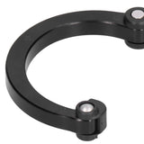 Climbing Carabiner D Type Carabiner Hook Aluminium Alloy Hanging Carabiner Clip for OutdoorBlack - Extra Image