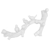 Resin Bird Hooks Wall Mounted Coat Key Hanger Creative 3D Home Decoration AccessoriesS(29.5cm) - Extra Image
