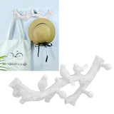 Resin Bird Hooks Wall Mounted Coat Key Hanger Creative 3D Home Decoration AccessoriesS(29.5cm) - Extra Image