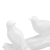 Resin Bird Hooks Wall Mounted Coat Key Hanger Creative 3D Home Decoration AccessoriesS(29.5cm) - Extra Image