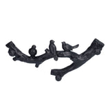 Decorative Hook Black Bird Branch Shape Three Dimensional Wall Mounted Home Decoration AccessoriesSmall (29.5cm) - Extra Image