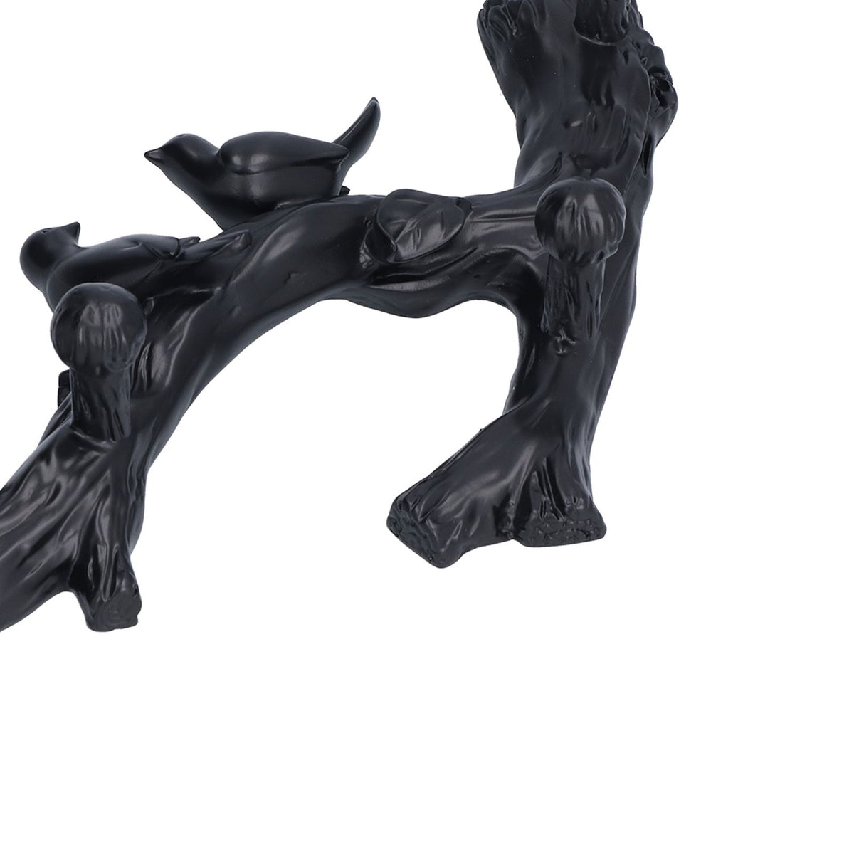 Decorative Hook Black Bird Branch Shape Three Dimensional Wall Mounted Home Decoration AccessoriesMedium (38cm)