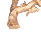 Decorative Hook Golden Bird Branch Shape Three Dimensional Wall Mounted Home Decoration AccessoriesMedium (38cm)
