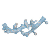 Wall Decoration Hooks Punch Free Innovative Art Waterproof Resin Bird Decoration Hook for Bedroom Living Room29.5cm - Top-Down View