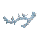Wall Decoration Hooks Punch Free Innovative Art Waterproof Resin Bird Decoration Hook for Bedroom Living Room38cm