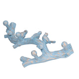 Wall Decoration Hooks Punch Free Innovative Art Waterproof Resin Bird Decoration Hook for Bedroom Living Room38cm