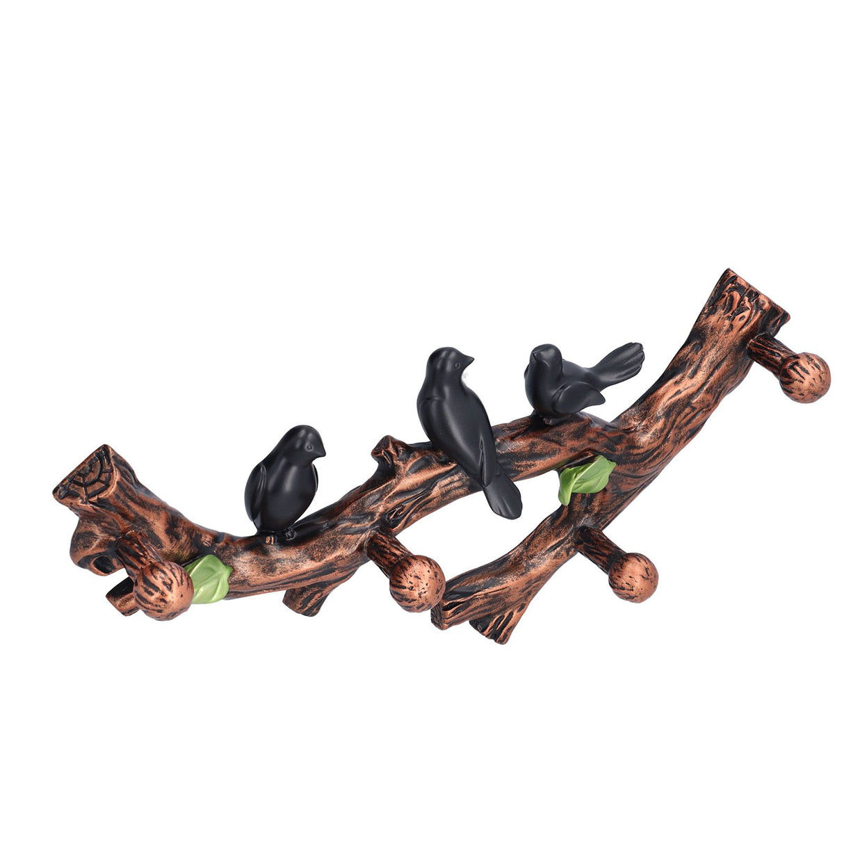 Wall Decoration Hooks Punch Free Innovative Art Waterproof Resin Bird Decoration Hook for Bedroom Living Room Kitchen38cm