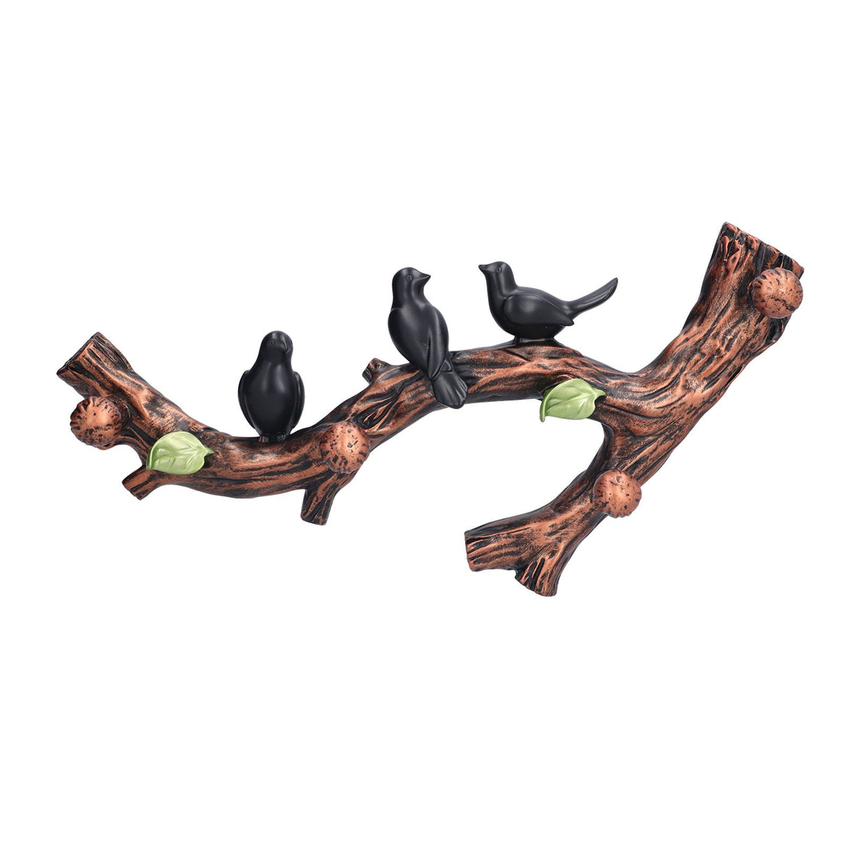 Wall Decoration Hooks Punch Free Innovative Art Waterproof Resin Bird Decoration Hook for Bedroom Living Room Kitchen38cm