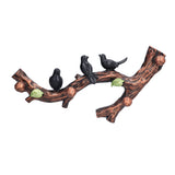 Wall Decoration Hooks Punch Free Innovative Art Waterproof Resin Bird Decoration Hook for Bedroom Living Room Kitchen38cm