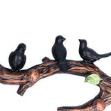 Wall Decoration Hooks Punch Free Innovative Art Waterproof Resin Bird Decoration Hook for Bedroom Living Room Kitchen38cm - Extra Image