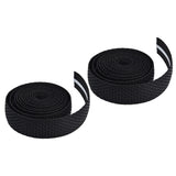 Handlebar Tape Quick Dry Anti Slip Tape Synthetic Sponge Bicycle Cycling Wrap Tape for Outdoor ExerciseBlack