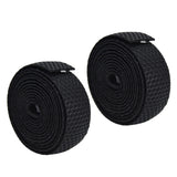 Handlebar Tape Quick Dry Anti Slip Tape Synthetic Sponge Bicycle Cycling Wrap Tape for Outdoor ExerciseBlack