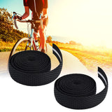 Handlebar Tape Quick Dry Anti Slip Tape Synthetic Sponge Bicycle Cycling Wrap Tape for Outdoor ExerciseBlack