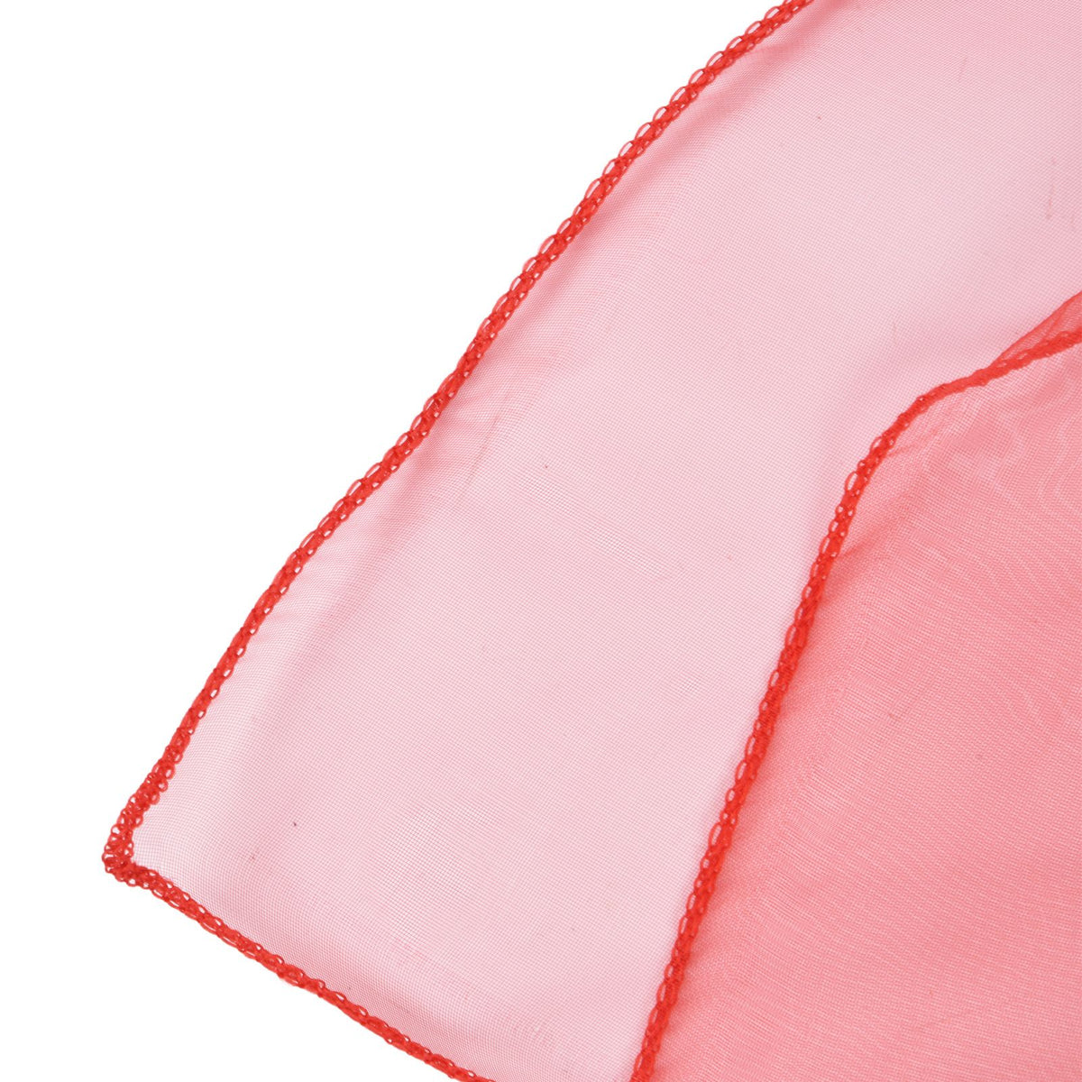 10Pcs Organza Banquet Chair Sash Exquisite Chair Bows Sashes for Wedding Party DecorationBright Red