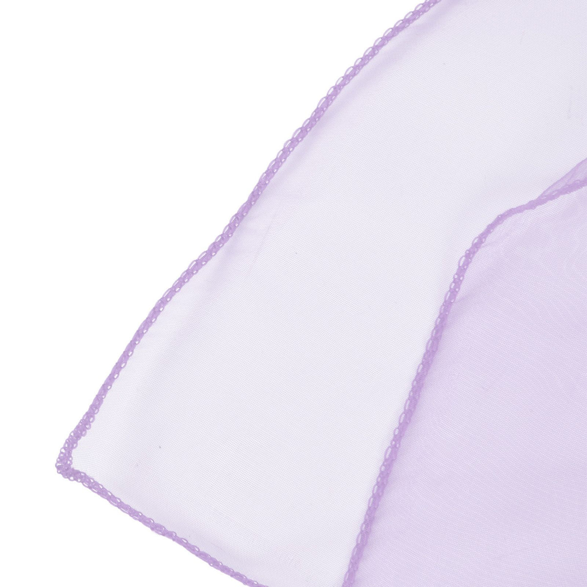 10Pcs Organza Banquet Chair Sash Exquisite Chair Bows Sashes for Wedding Party DecorationLight Purple