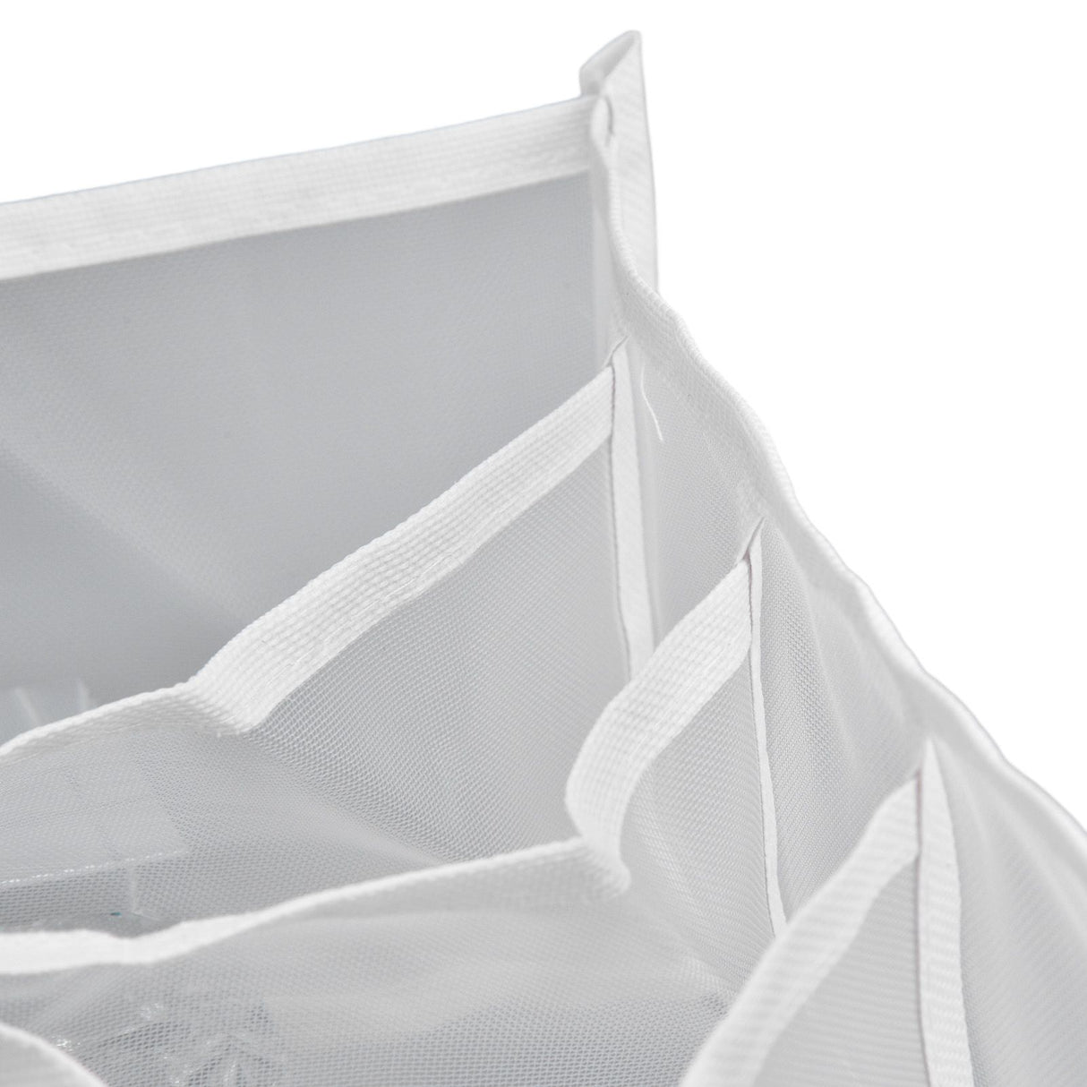 Underwear Storage Box Breathable Foldable Multiple Cells Drawer Organizer for Bras Socks6 Cells