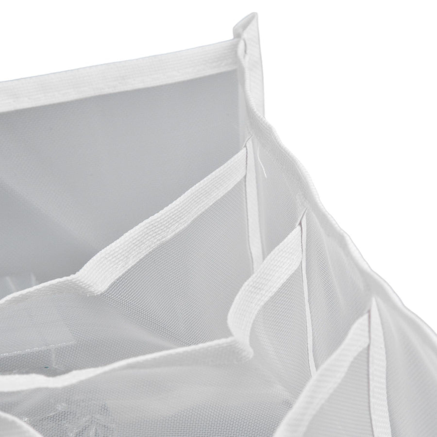 Underwear Storage Box Breathable Foldable Multiple Cells Drawer Organizer for Bras Socks6 Cells