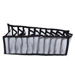 Mesh Bras Storage Box Multi Purpose Foldable Drawer Divider for Underwear Panties Socks11 Cells
