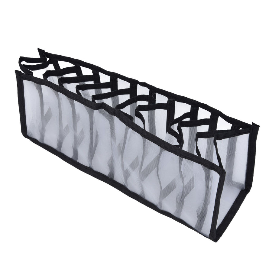 Mesh Bras Storage Box Multi Purpose Foldable Drawer Divider for Underwear Panties Socks11 Cells