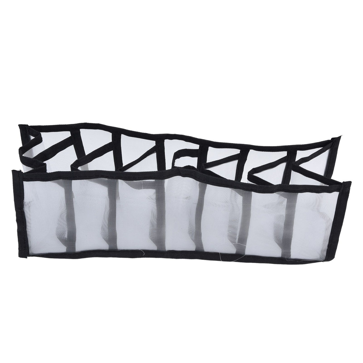 Mesh Bras Storage Box Multi Purpose Foldable Drawer Divider for Underwear Panties Socks7 Cells