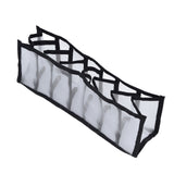 Mesh Bras Storage Box Multi Purpose Foldable Drawer Divider for Underwear Panties Socks7 Cells - 45-Degree Angle