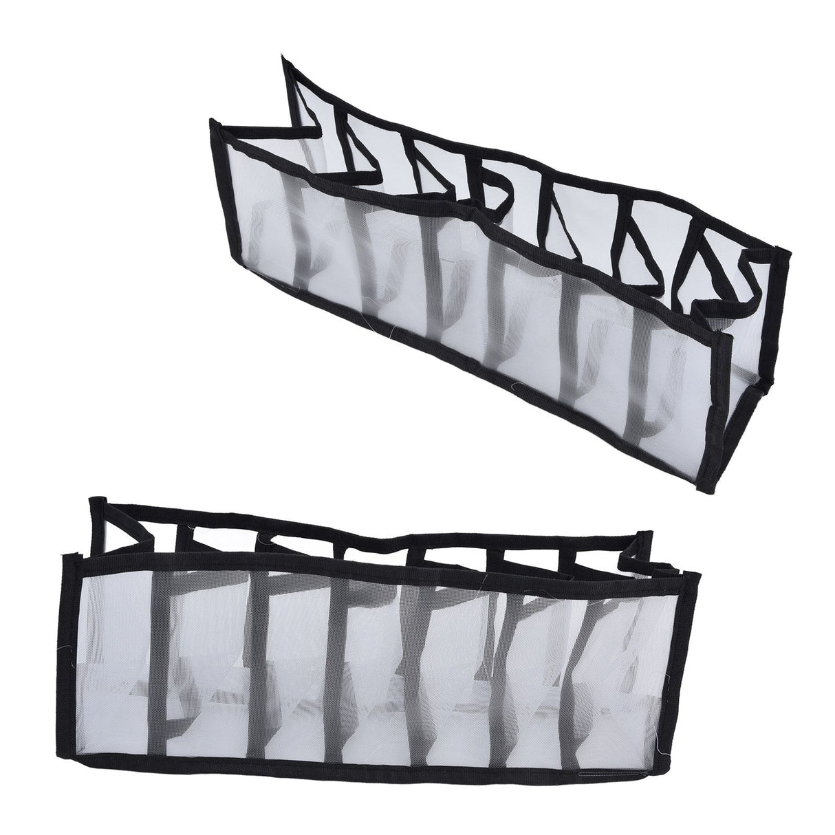 Mesh Bras Storage Box Multi Purpose Foldable Drawer Divider for Underwear Panties Socks7 Cells