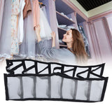 Mesh Bras Storage Box Multi Purpose Foldable Drawer Divider for Underwear Panties Socks7 Cells - Extra Image
