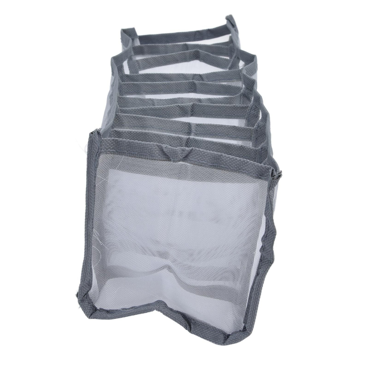 Underwear Organizer Mesh Foldable Breathable Multi Cells Socks Storage Box for Bras Panties11 Cells